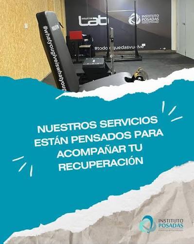 Gimnasio de rehabilitación de Instituto Posadas